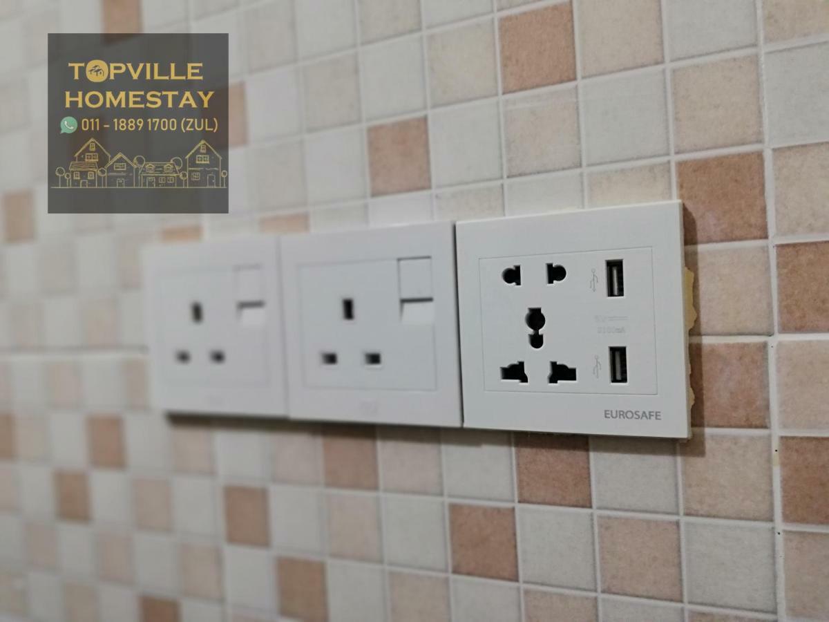 Topville Homestay Kangar Esterno foto